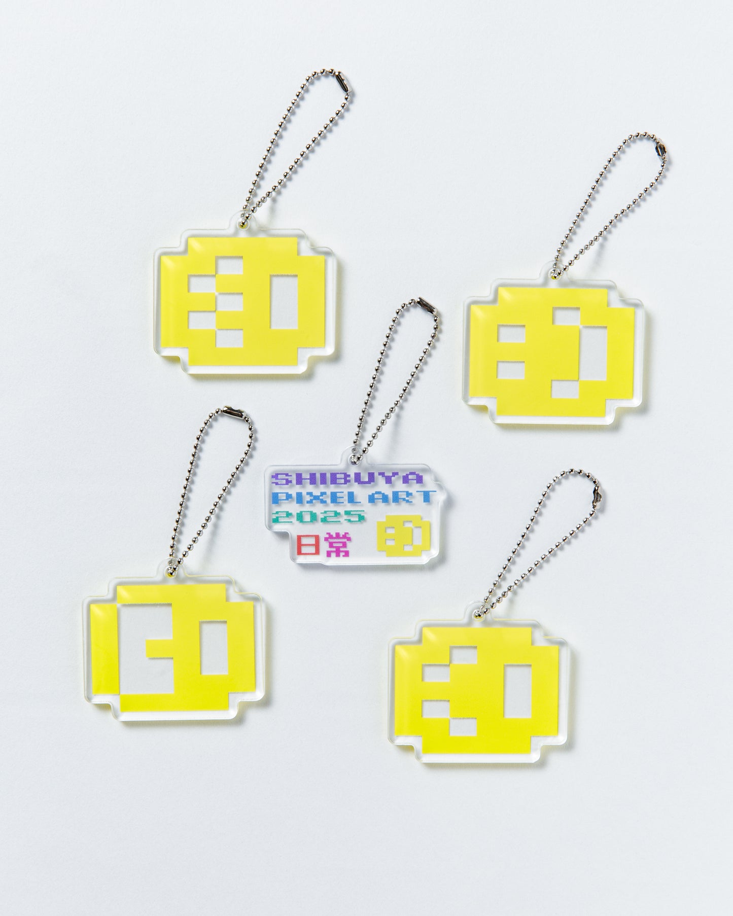 Shibuya Pixel Art 2025 / 公式アクリルキーホルダー