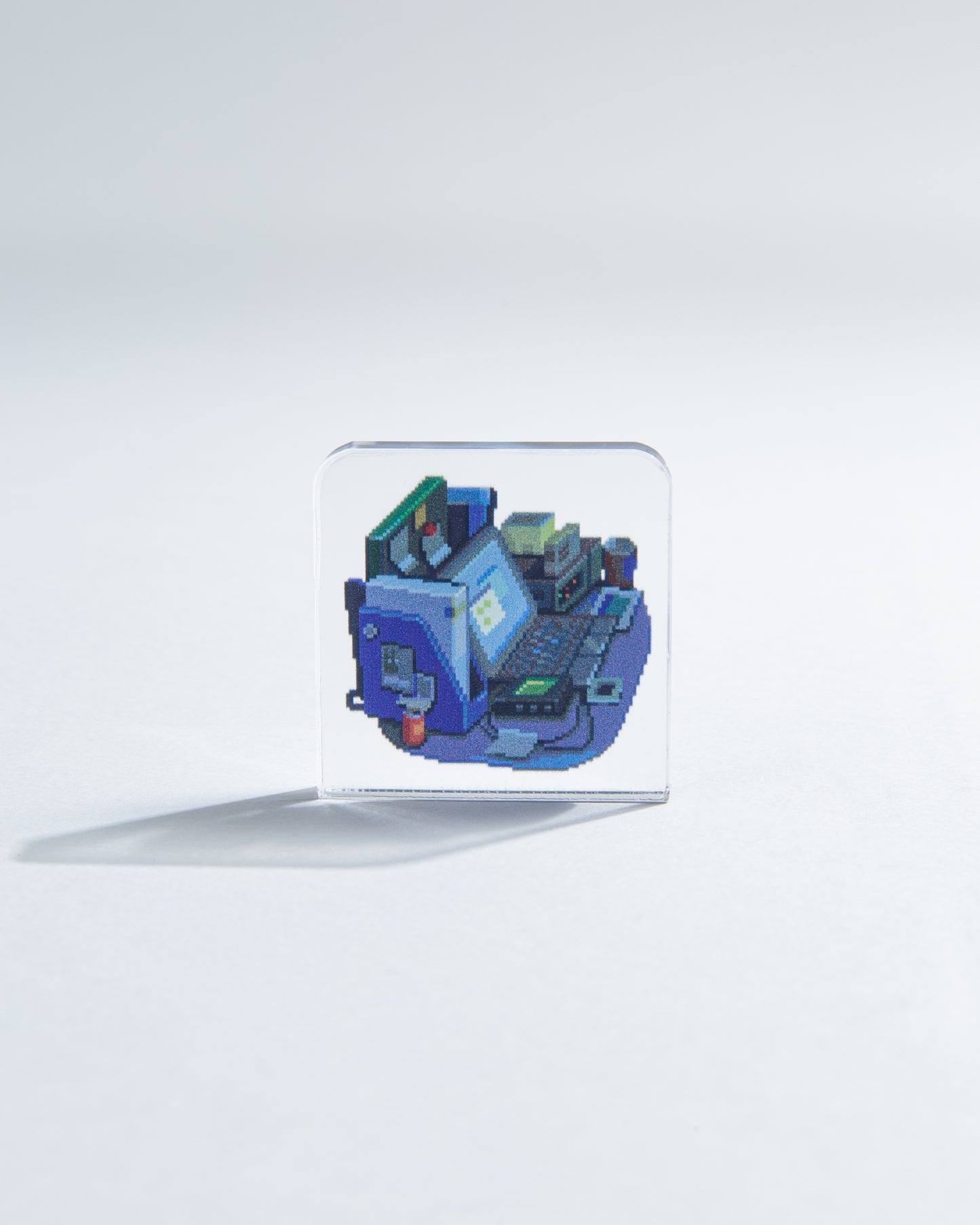 Shibuya Pixel Art 2025 / waneella Acrylic Stand