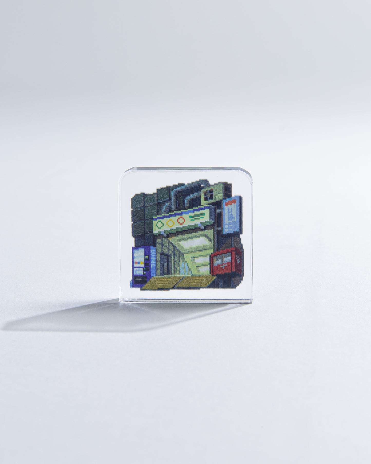 Shibuya Pixel Art 2025 / waneella Acrylic Stand