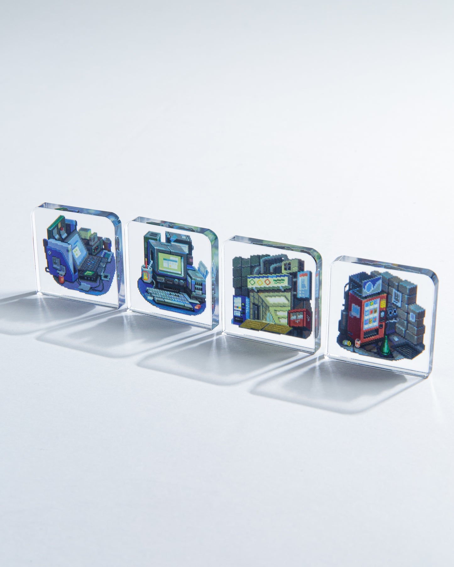 Shibuya Pixel Art 2025 / waneella Acrylic Stand