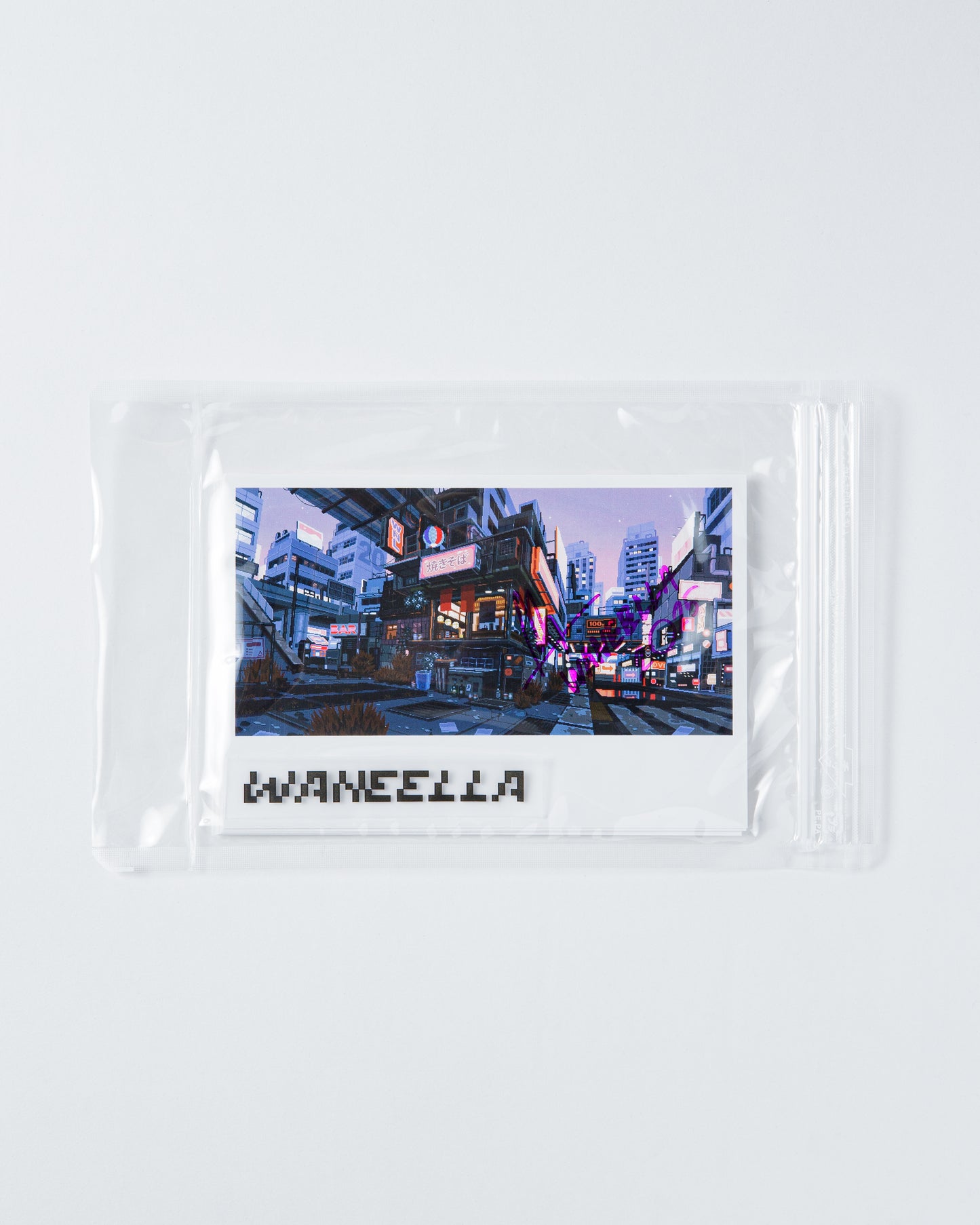 Shibuya Pixel Art 2025 / waneella Postcard Set（10cards）