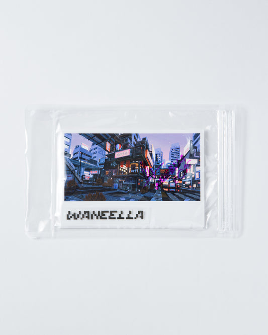 Shibuya Pixel Art 2025 / waneella Postcard Set(10cards)