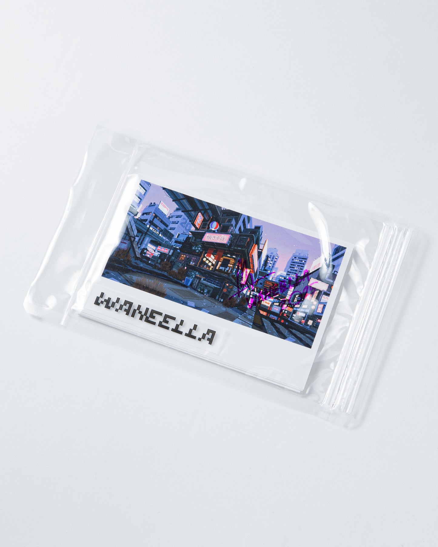 Shibuya Pixel Art 2025 / waneella Postcard Set（10cards）