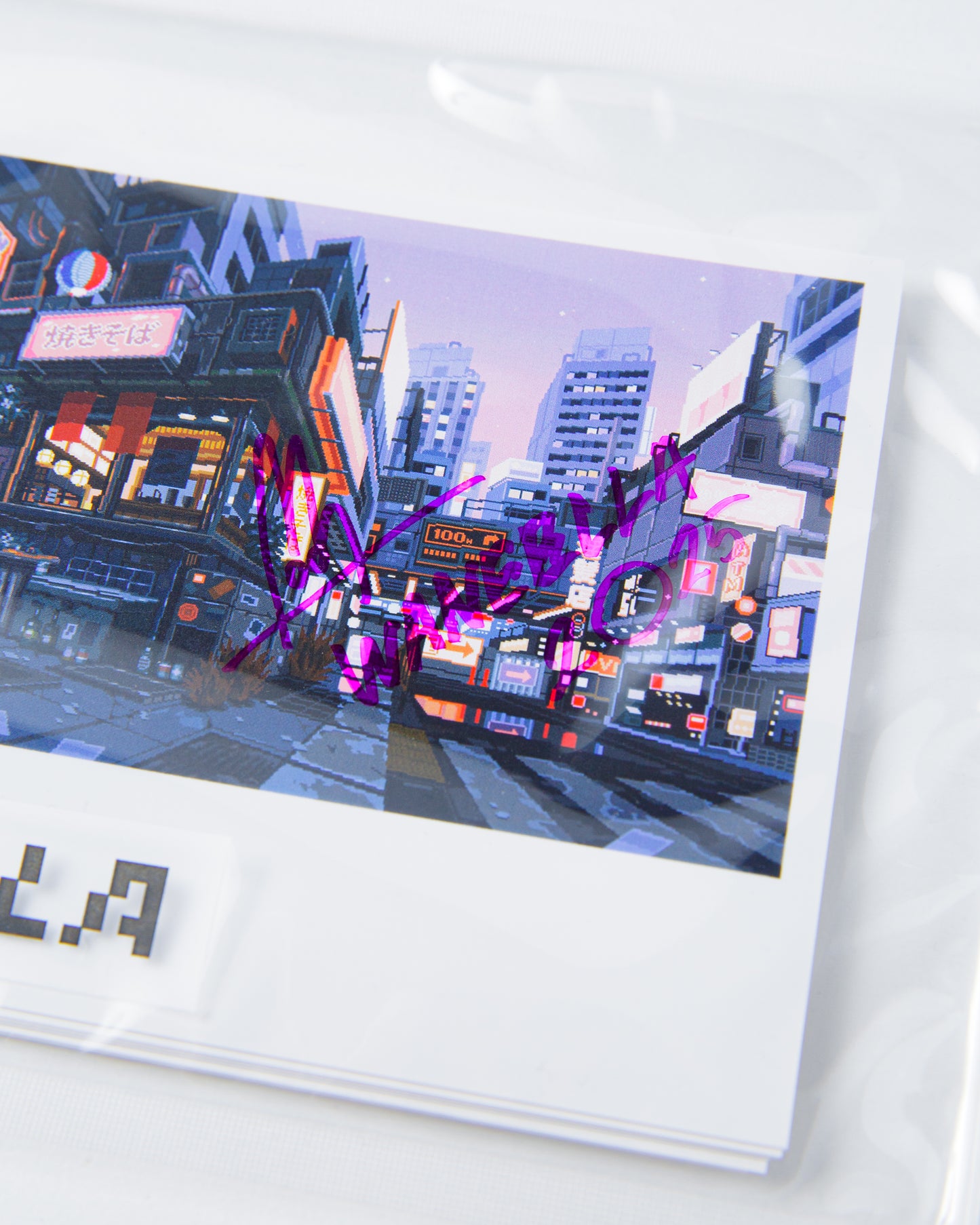 Shibuya Pixel Art 2025 / waneella Postcard Set（10cards）