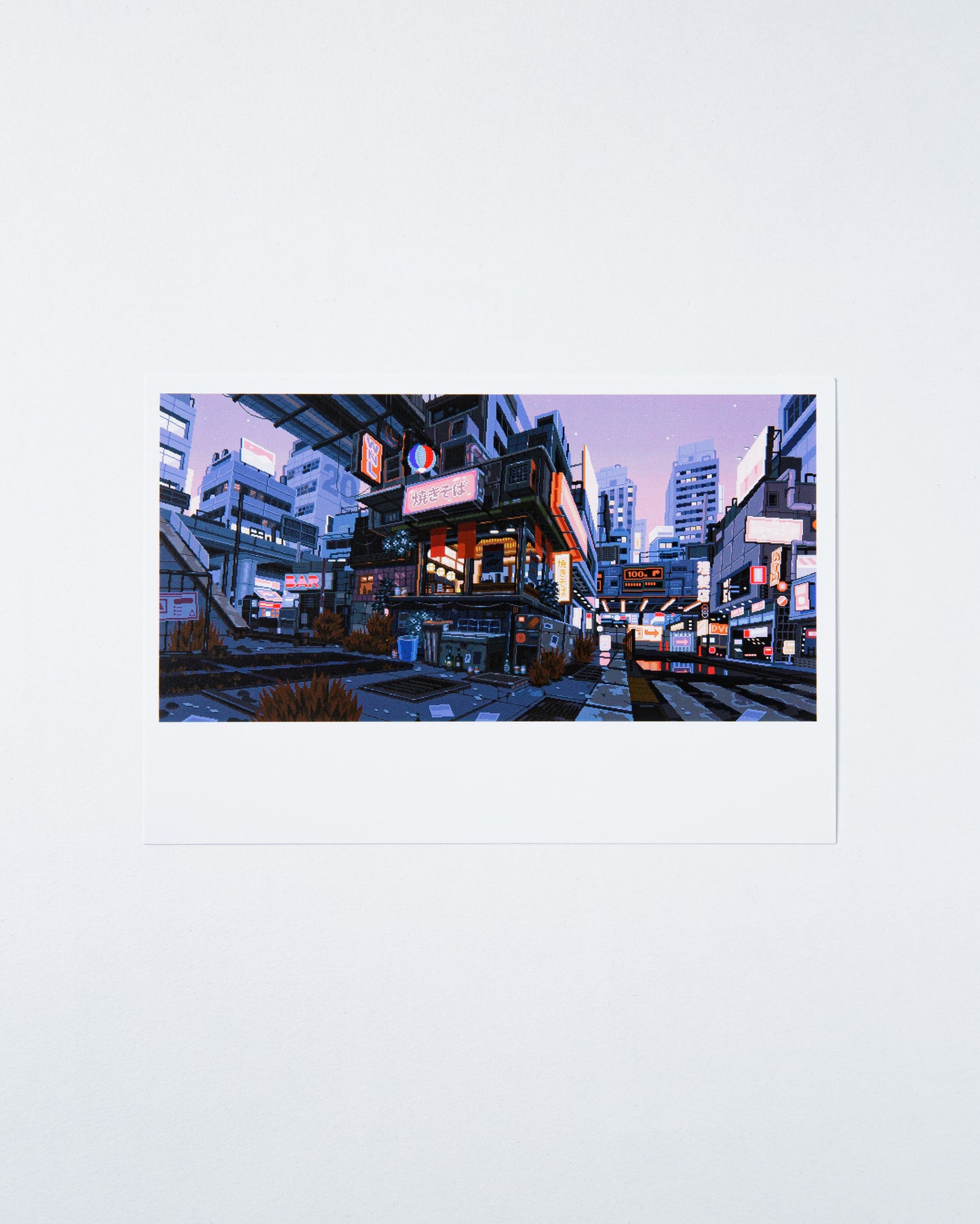 Shibuya Pixel Art 2025 / waneella Postcard Set（10cards）