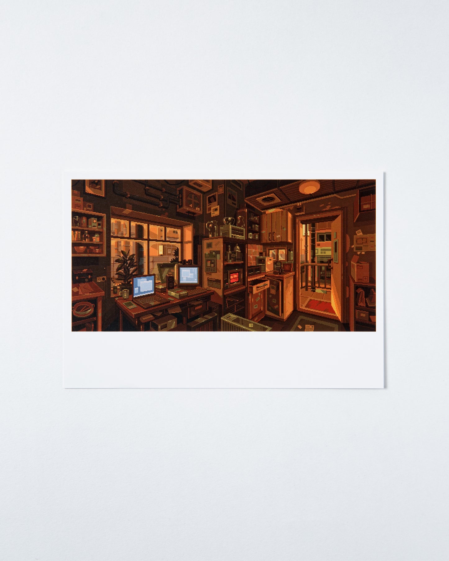 Shibuya Pixel Art 2025 / waneella Postcard Set（10cards）