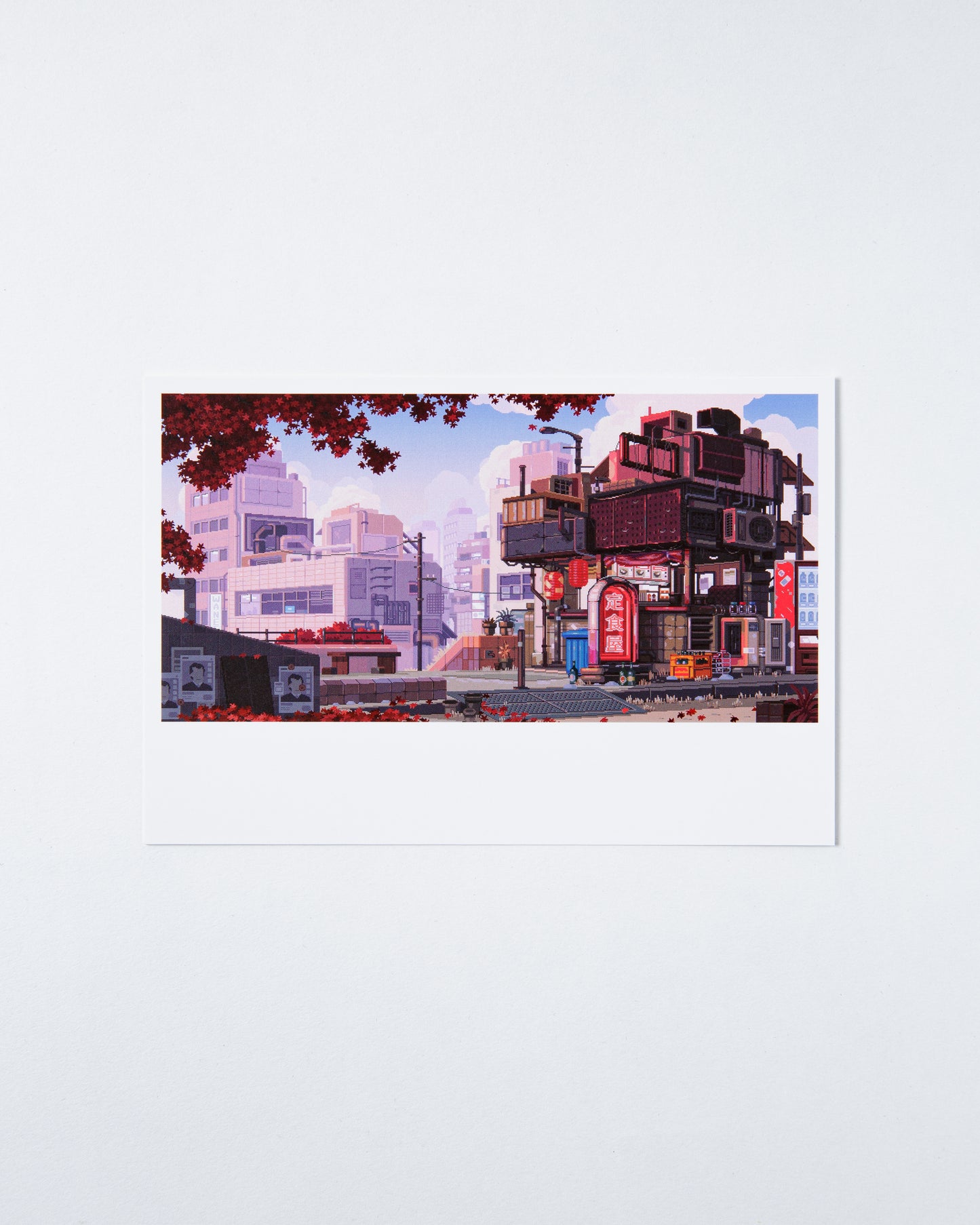 Shibuya Pixel Art 2025 / waneella Postcard Set（10cards）