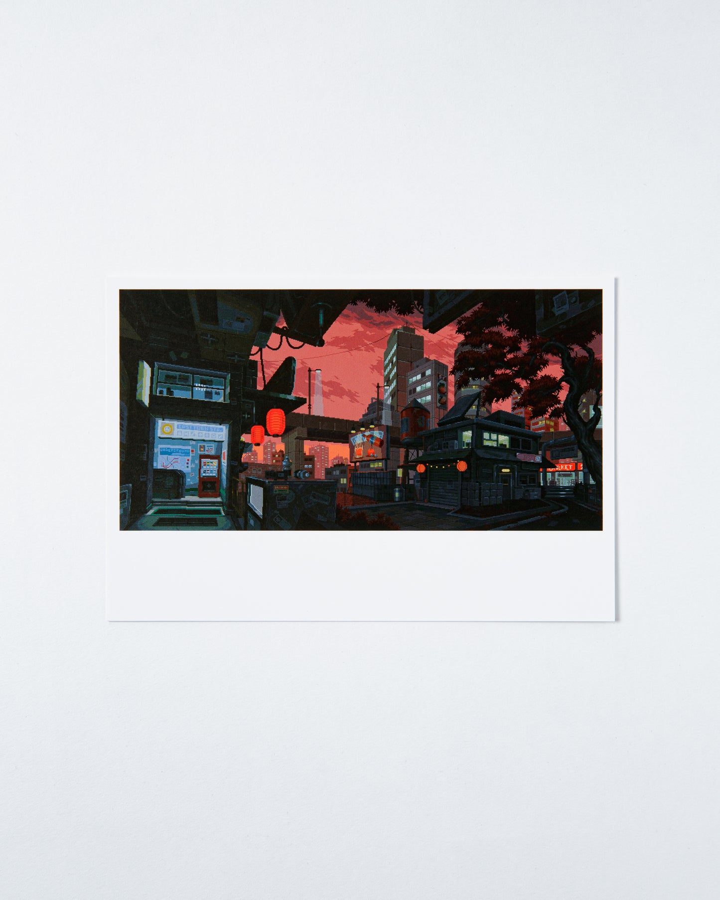 Shibuya Pixel Art 2025 / waneella Postcard Set（10cards）