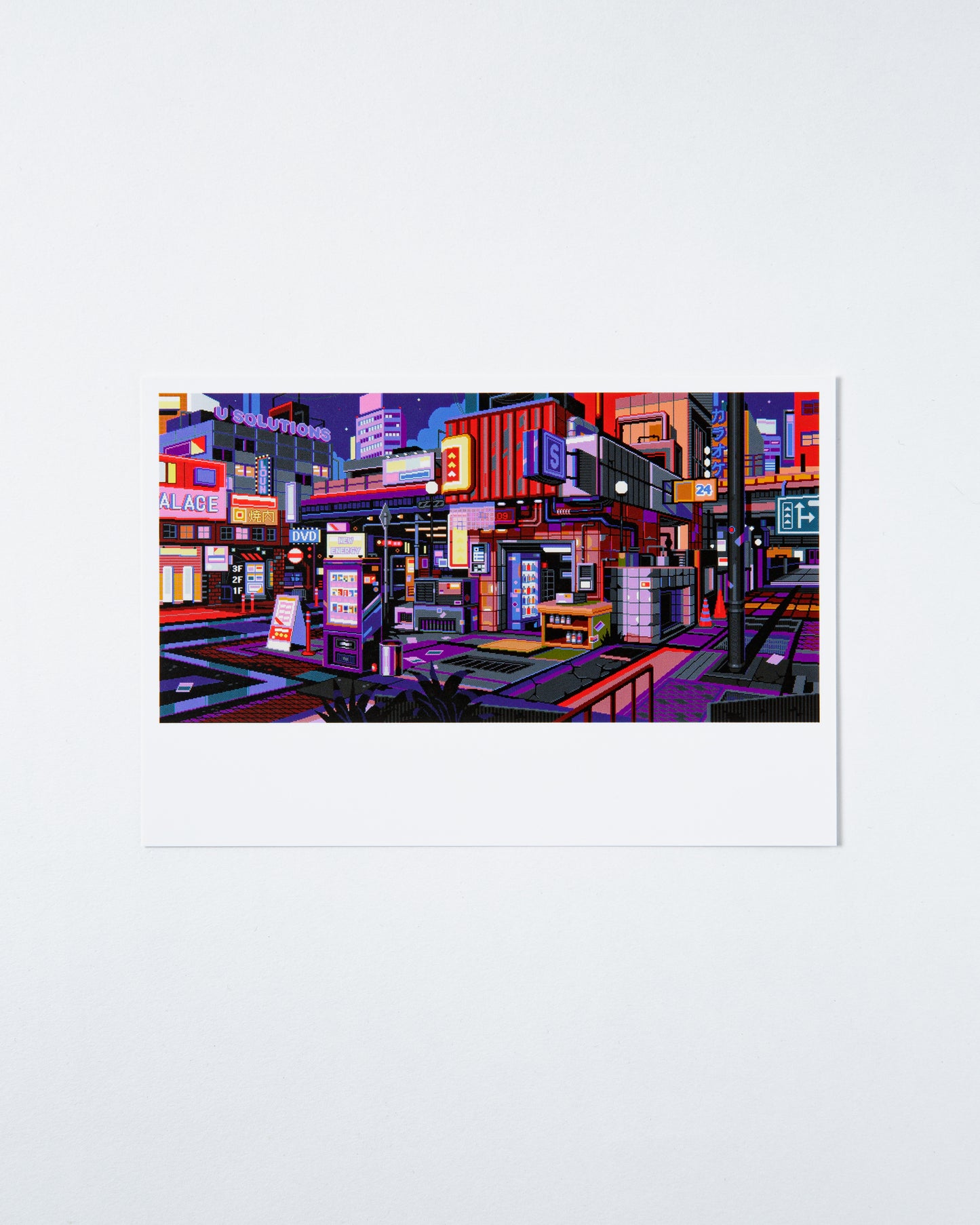 Shibuya Pixel Art 2025 / waneella Postcard Set（10cards）