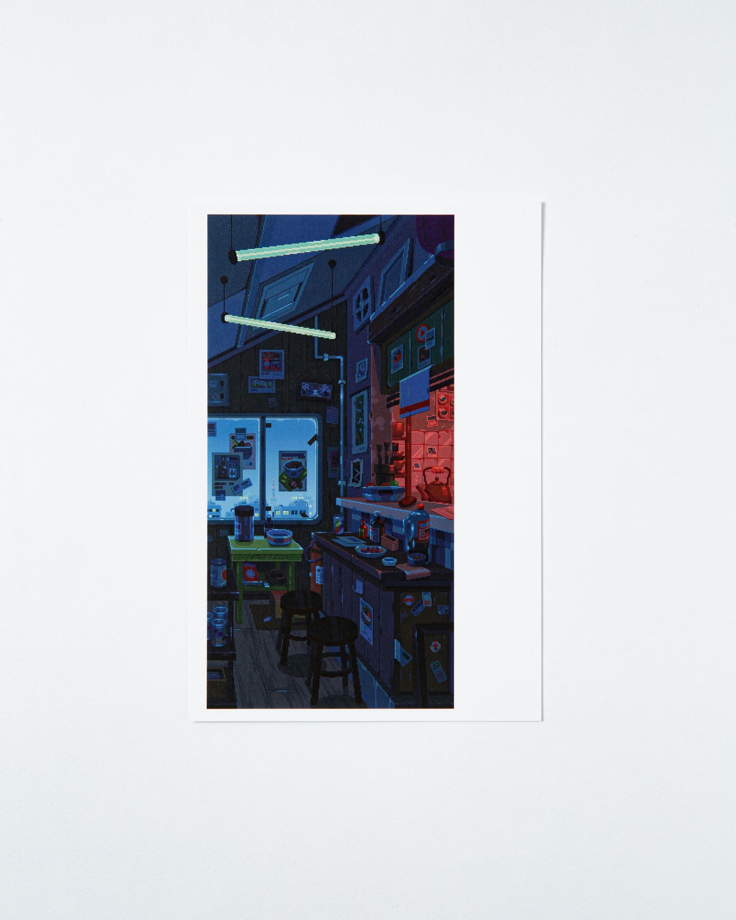 Shibuya Pixel Art 2025 / waneella Postcard Set（10cards）