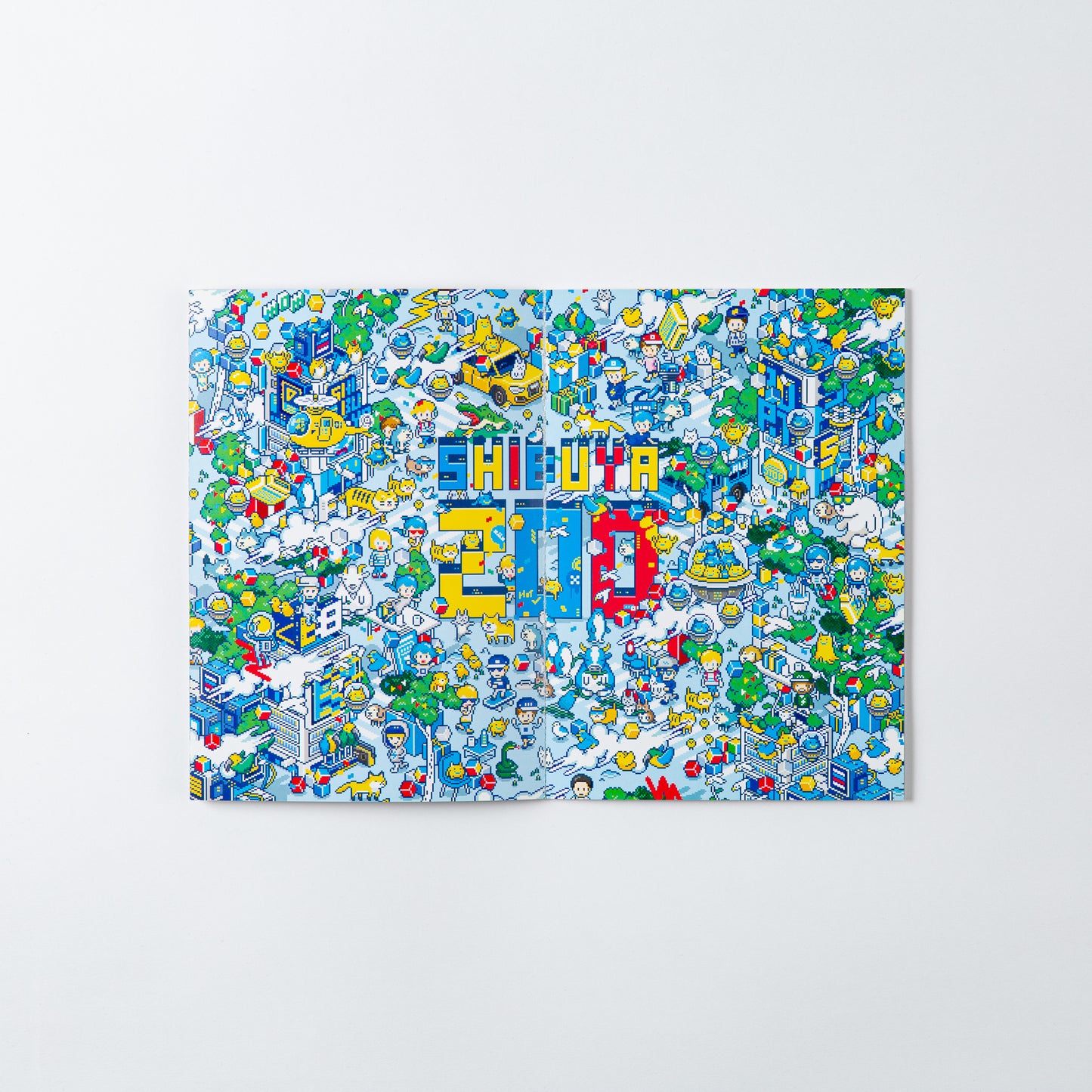 Shibuya Pixel Art Collection Book 2018